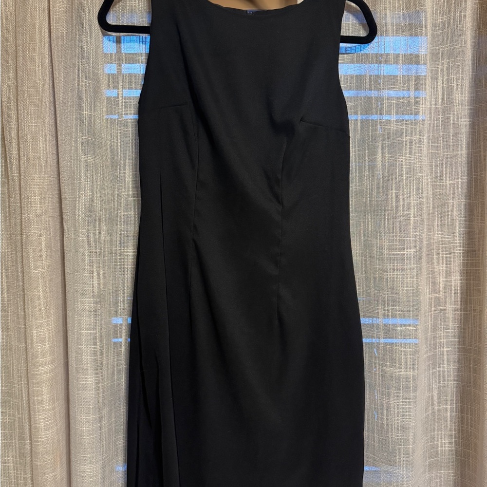 AGB Classic Black Midi Dress